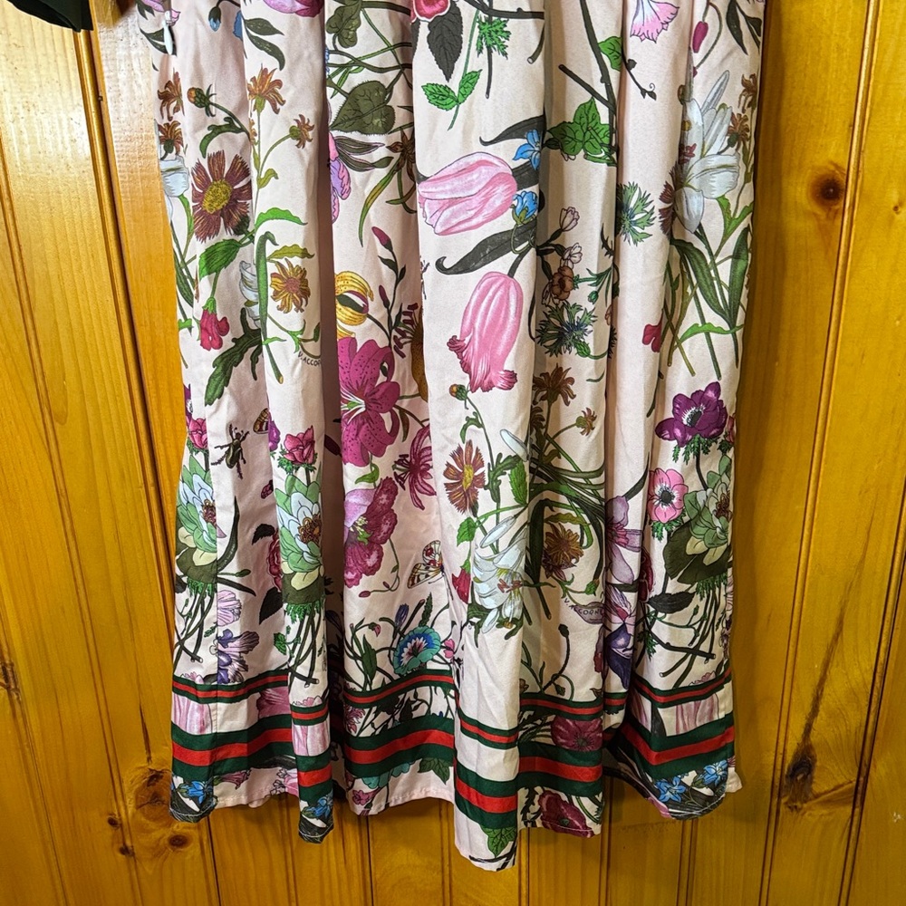 Lai Meng Five Cats Floral Long Sleeve Dress - Picture 8 of 10